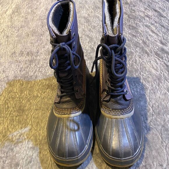 Sorel Insulated Waterproof Snow Boots Size 9 - Picture 3 of 10